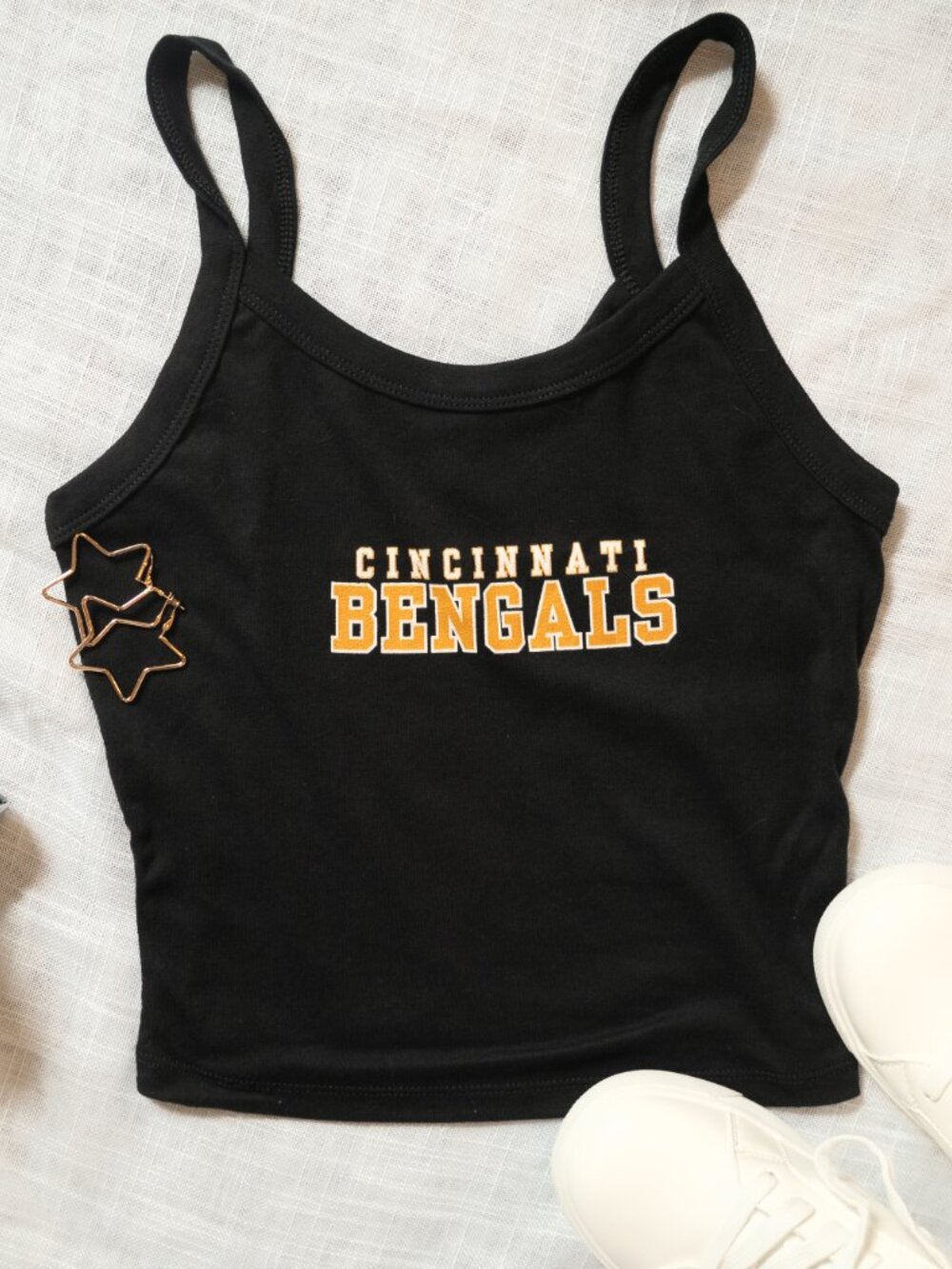 Cincinnati Football Women’s
Crop Tank Top - Picture 7 of 7